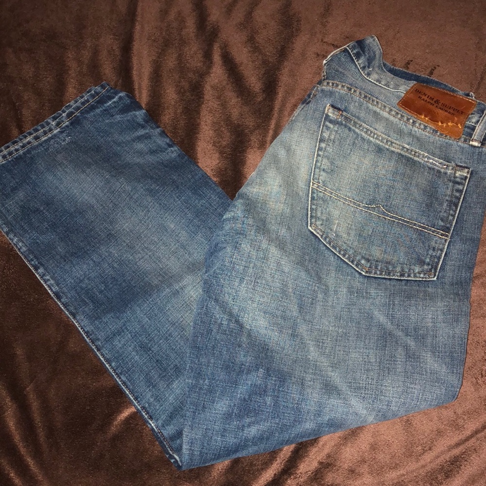 Ralph Lauren Denim mens 35x30 great condition